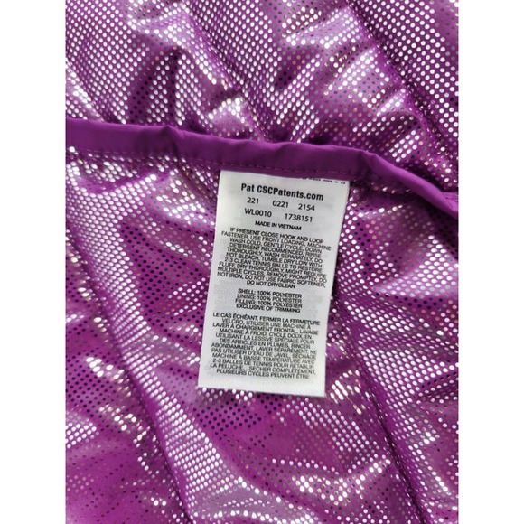COLUMBIA Heavenly Omni-Heat Hooded Jacket Women's Medium Purple NWT - Picture 9 of 13